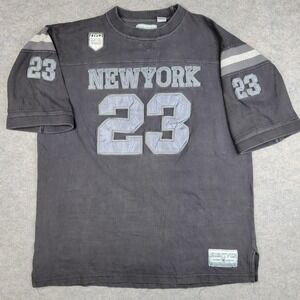212NYC Shirt Mens XL Gray New York 23 Athletic Football Jersey Graphic Tee